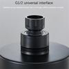1 Piece of Bathroom Facilities 4 Inch Black Faucet Replacement Exquisite and Compact Shower Head Decoration