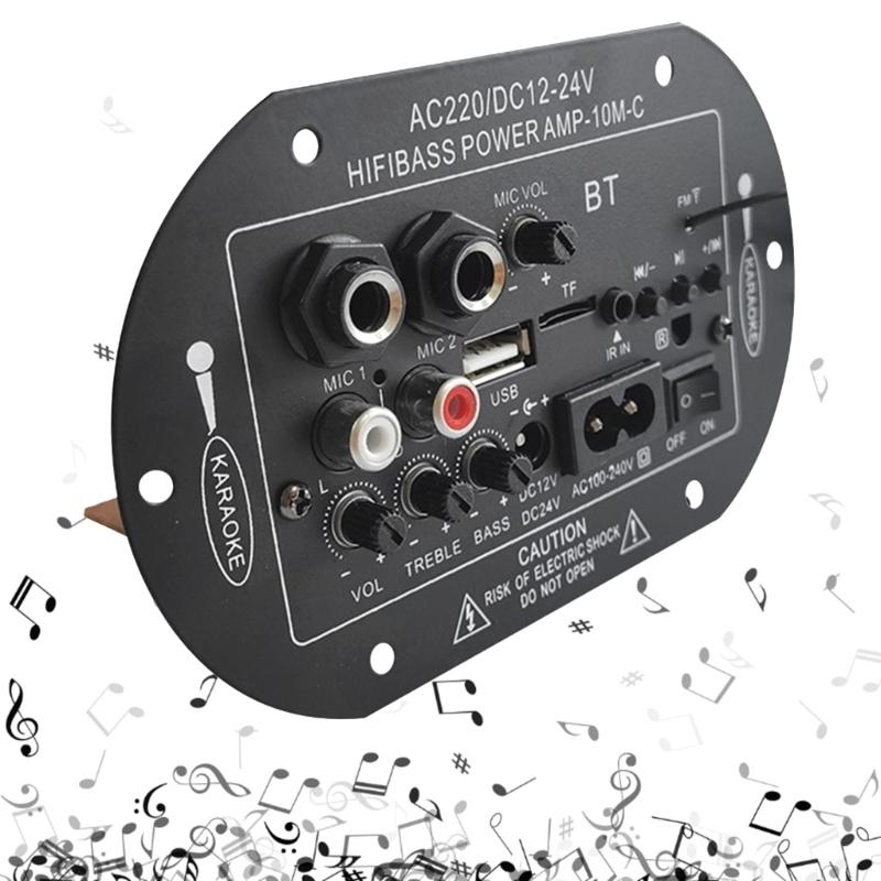 Amplifier Board with Treble and Bass Control,DC12-24V, Stereos Amplifier Board for DIY Wireless Speakers