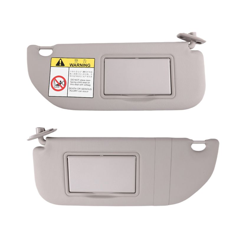 Car Inner Sun Visor Mirror Shield Shade Board For 301 For Citroen C3- Part Numbers 98038432DS 98038433DS