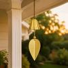 Gold Hanging Bell Decor Brass Feng Shui Bell Brass Decorative Door Bell  Window Decor
