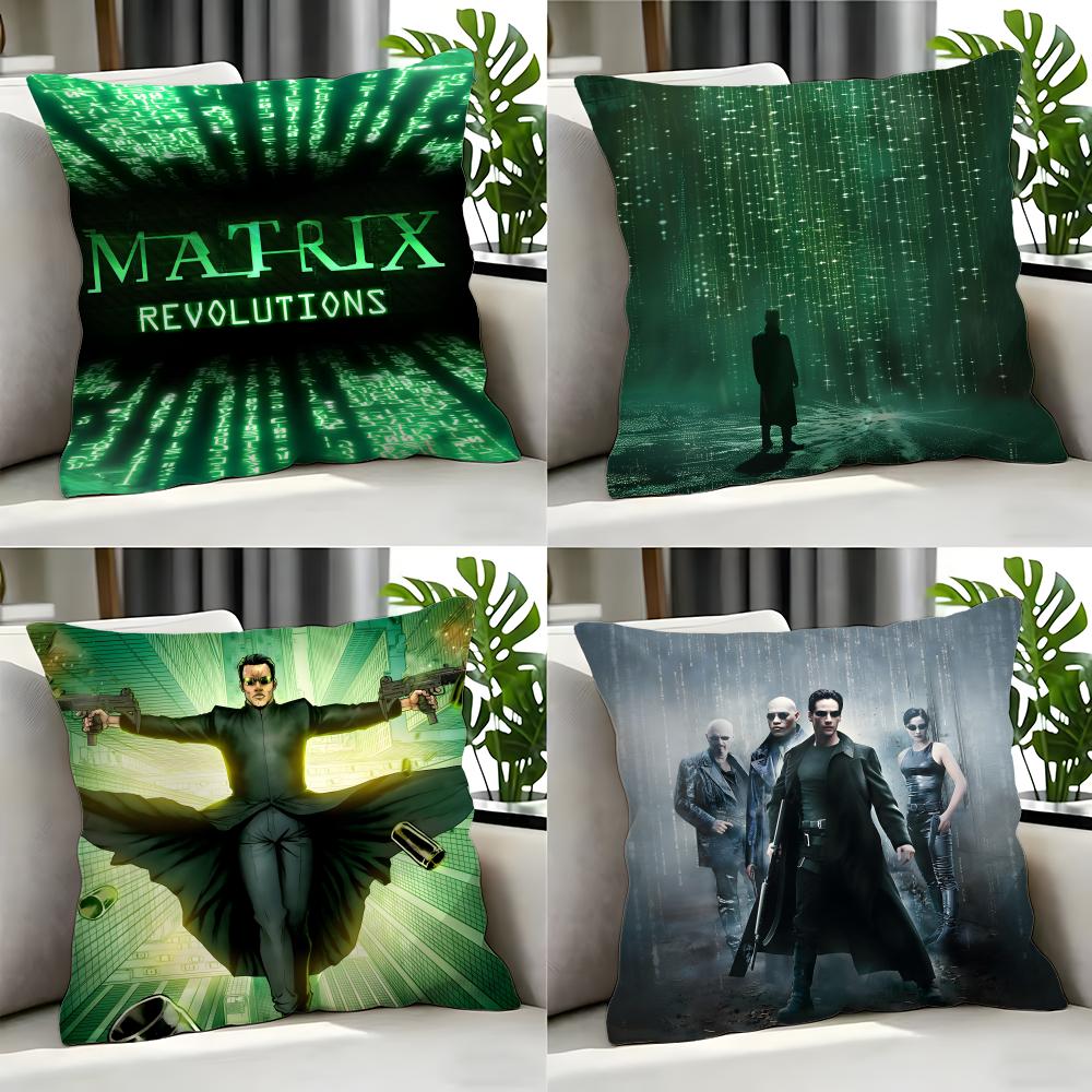 Movie TThe Matrixing Cushion Cover Cushion Cover Set Pcs x x x Pillowcase Decorative Sofa Home Decor