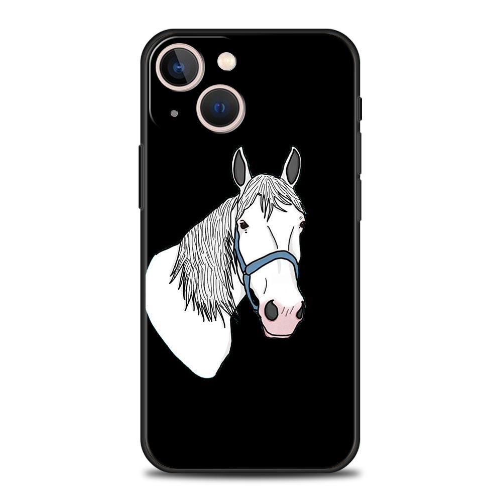 Frederik The Great beauty horse Funda For iPhone 13 15 14 12 11 Pro MAX Case Luxury Shell XR X SE XS 7 8 Plus Phone Cover