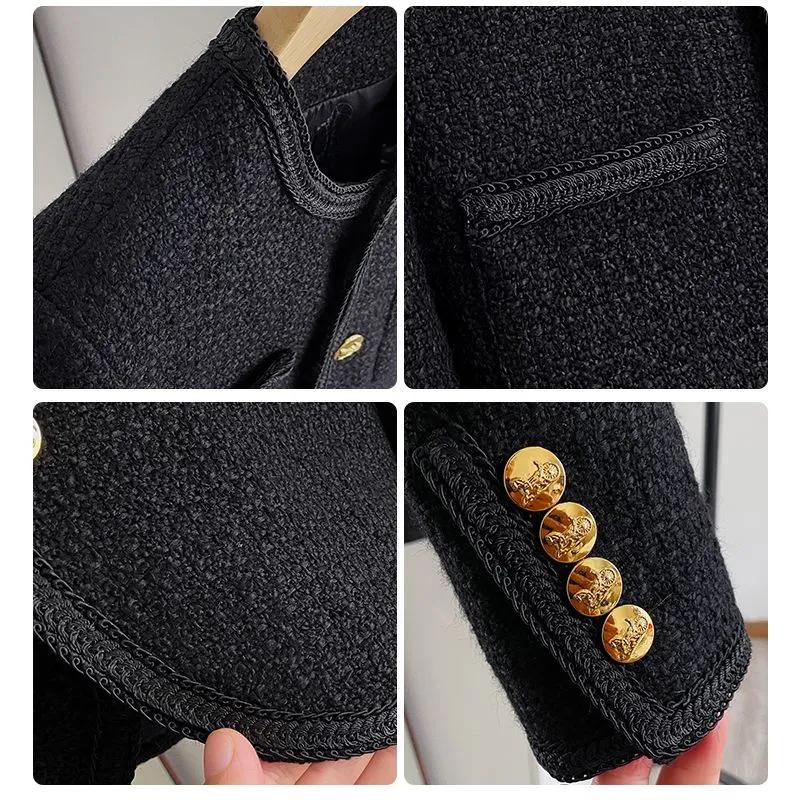 Women's Fashionable Short Woolen Coat