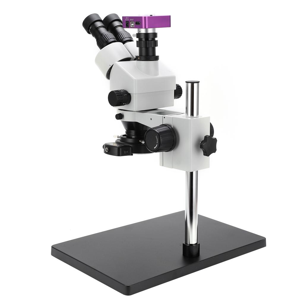 51MP USB Digital Microscope Camera 3.5X‑90X Stereo Microscope Set for Welding Repairing