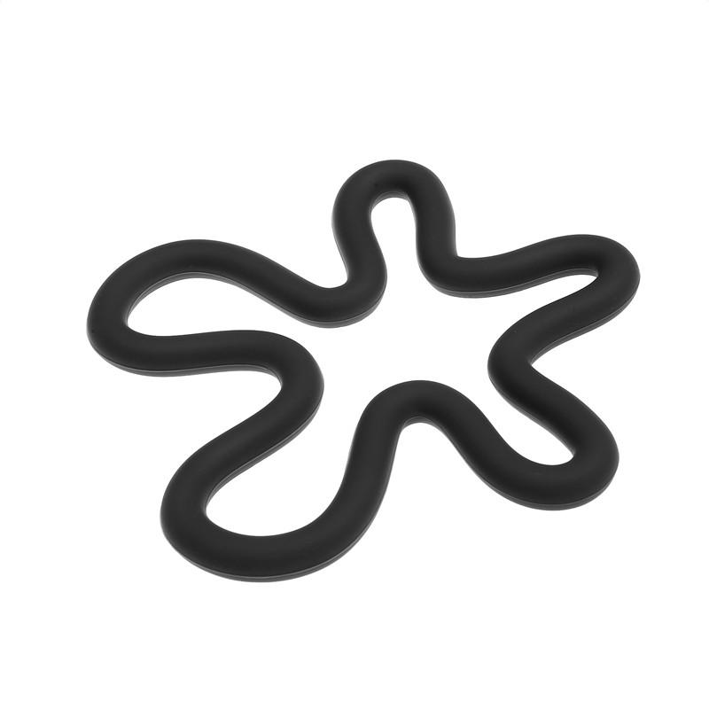 

Геометрический термостойкий силиконовый коврик, подставки для чашек для напитков, нескользящий держатель для кастрюль, настольная подставка для столовых приборов, кухонные аксессуары, подстаканники, подушечки 16.5x16.5cm&1PC