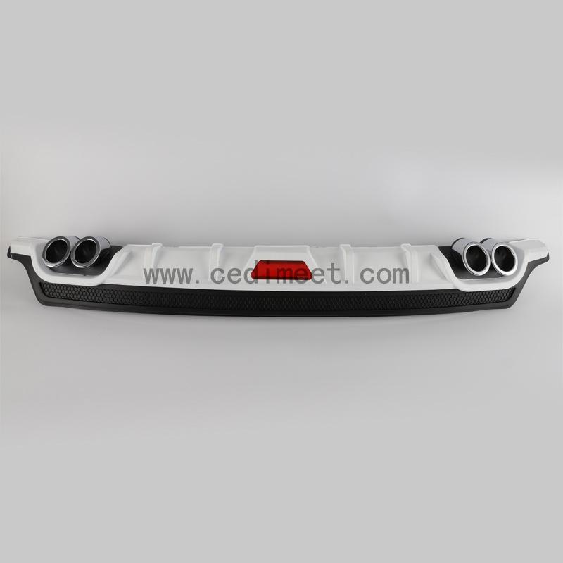 Universal Rear Lip Bumper Accessory for 14-18 Corolla - Modified Car Part