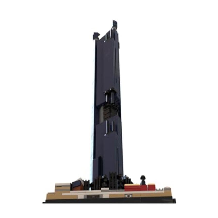 

MOC Future City 17 Building Blocks Set Advanced Architecture Model Kit Street Scene Building Block Set Designed by Rad0lf Great United States