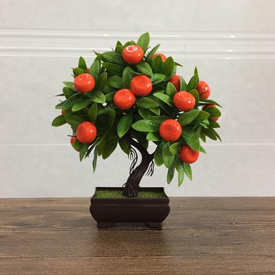 Kunstfruit Boompje Bonsai Woonkamer Tafelblad Decoratie Eetkamer Groene Plant Nepbloem Decoratie