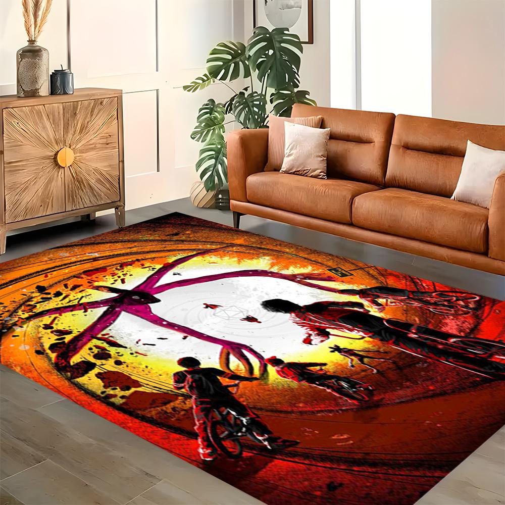 Stranger Things for Living Room rug, Bedroom, Study Room, Hallway Decoration, Perfect for Home Decoration or Holiday Gifts