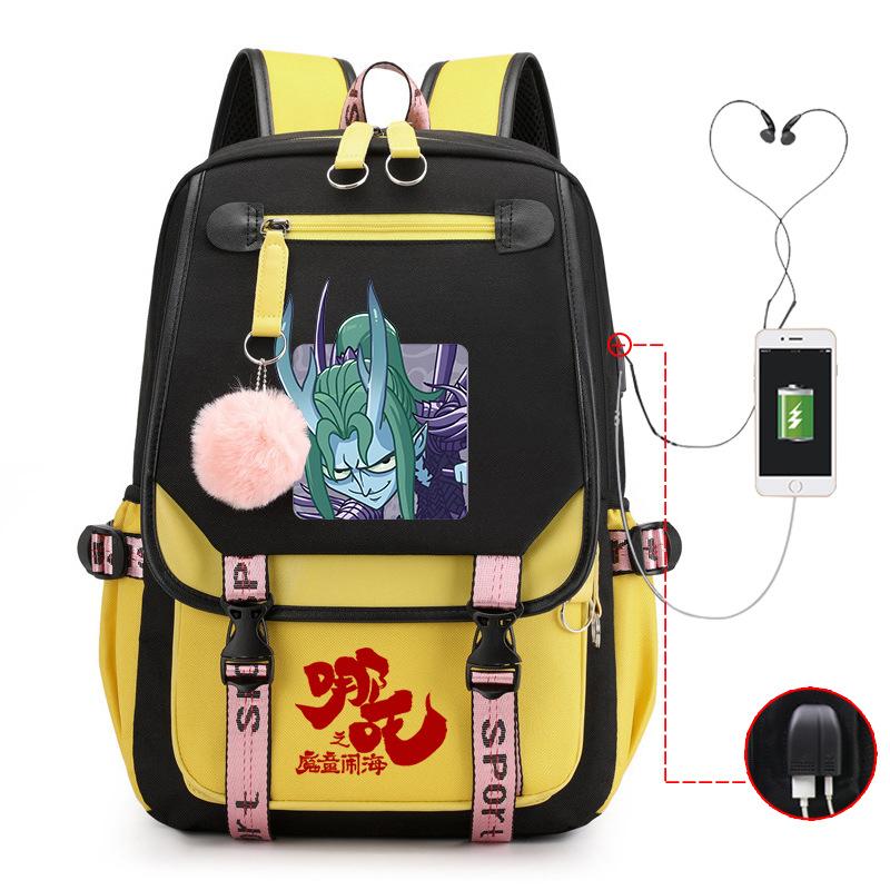 Movie Shengong Leopard Shiji Empress Cartoon School Bag Primary and Secondary School School Bag Large Capacity Campus Versatile Leisure Backpack