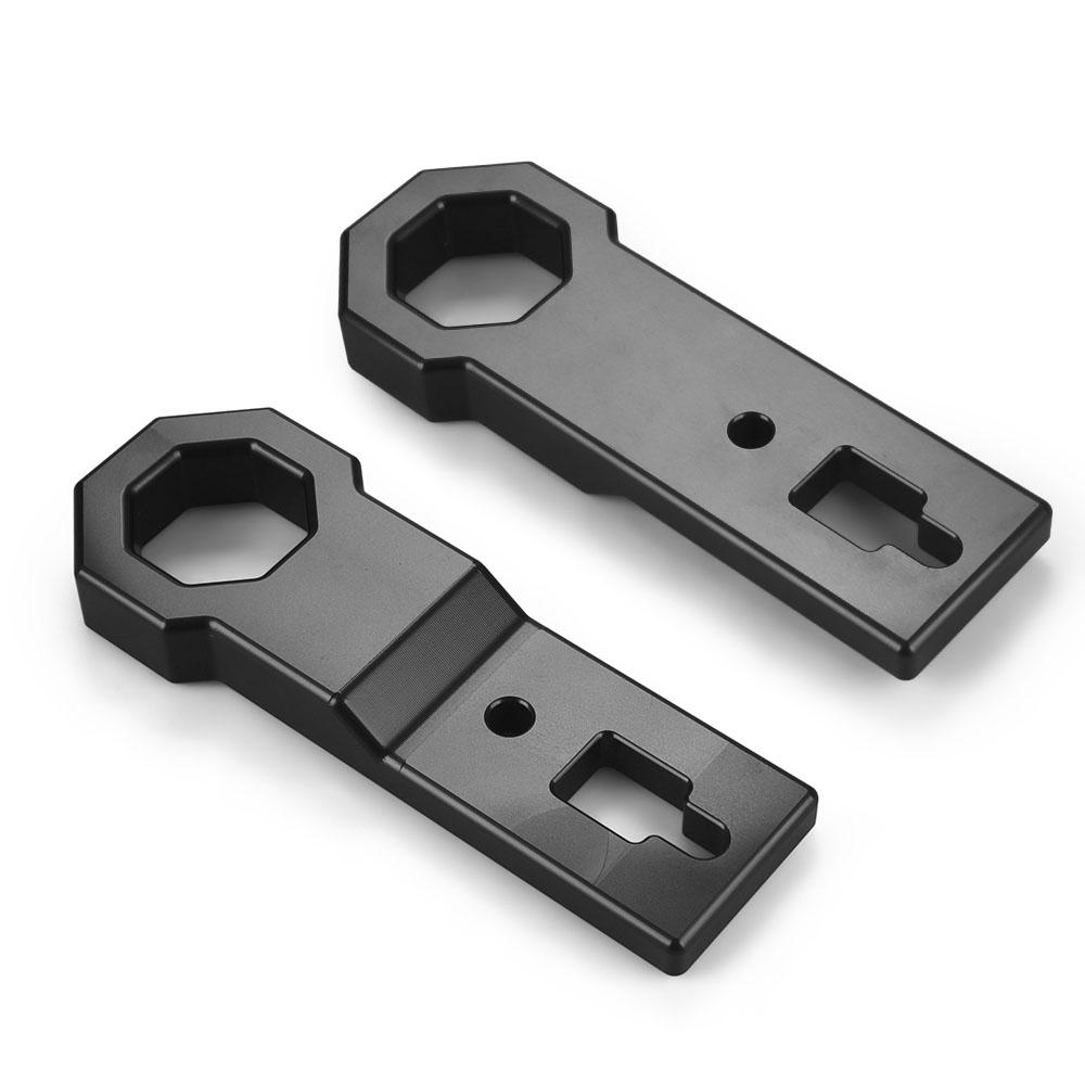 

Передний буксировочный крюк, прочный бампер, комплект для замены буксировочного крюка для Ford F-150/Raptor 2009+ чёрный