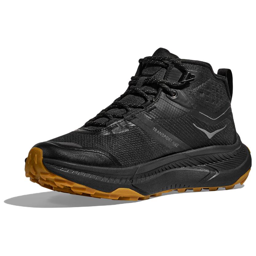 HOKA One One Transport Drumeție Gore-Tex Confortabil Durabil Pantofi de Drumeție Femei Pantofi de Drumeție Negru 1172913-BBLC