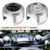 22-25MM Motorsykkelklokke Termometer Temp Måler Vanntett Motorsykkeltilbehør Styre Klokke moto styling Mototilbehør