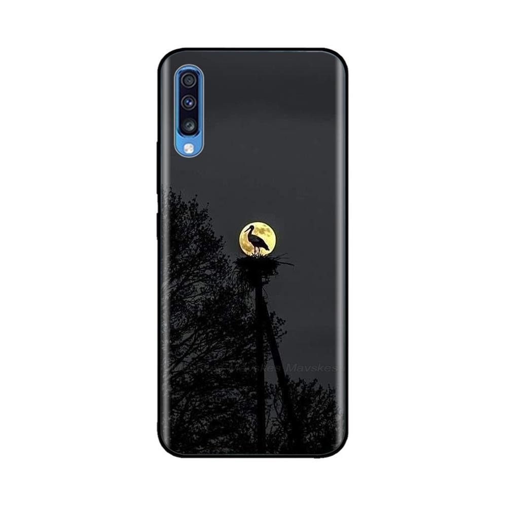 Cover For Samsung Galaxy A70 Soft Smooth Liquid Silicone Full Protection Anti Choc Bumper For Samsung A70 Case A 70 A705F Fundas