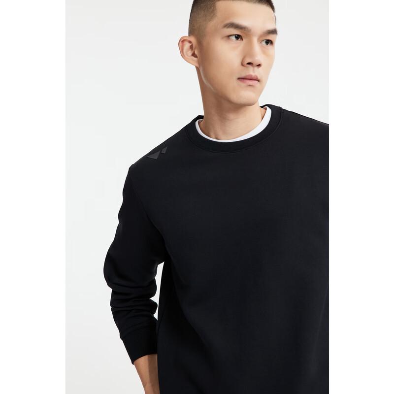 Septwolves Men's Easy-Care Pullover Round Neck Long Sleeve Sweatshirt