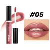 Lesk na rty Dlouhotrvající Hydratační Tekutá rtěnka Třpytivý finiš Glazura na rty Všestranné Odstíny bobulově červené a nude Lehký make-up na rty
