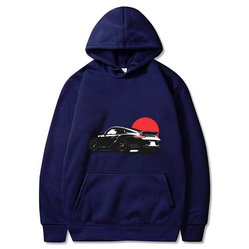 Sports cars, luxury cars, printed autumn and winter hoodies, men's and women's long sleeved streetwear, hip-hop warm hoodies