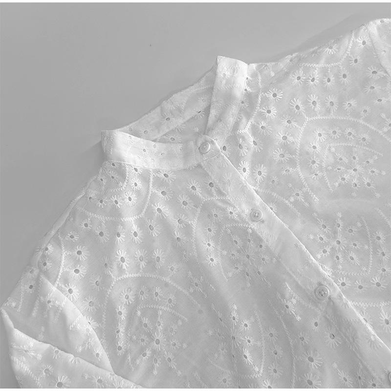 Damen Jacquard Hemd Shorts Set Knopfloch Einfarbiges Set Bedruckt Lässiger Fortgeschrittener Stil Frühling Sommer Neu Damen Langarm Set