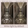 Nordic home improvement embedded spotlight ceiling light projection snow star pattern home corridor downlight