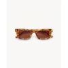 Machete Ruby Sunglasses In Dark Tortoise Stripe Mod Tortoise
