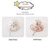 Baby Girl Floral Mesh Sun Hat - Breathable Summer Protection