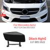 For Mercedes W117 Front Bumper Headlight Washer Spray Cover Cap Black White For Benz GLA Class CLA200 CLA220 CLA260 2013-2015