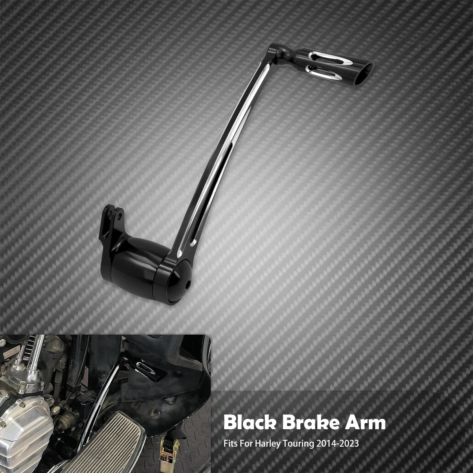 

Motorcycle Brake Arm Lever CNC Footrests Brake Arm Pedal Kit For Harley Touring Road King Electra Street Glide FLHT FLTRX 97-23 Brake Arm 14-23
