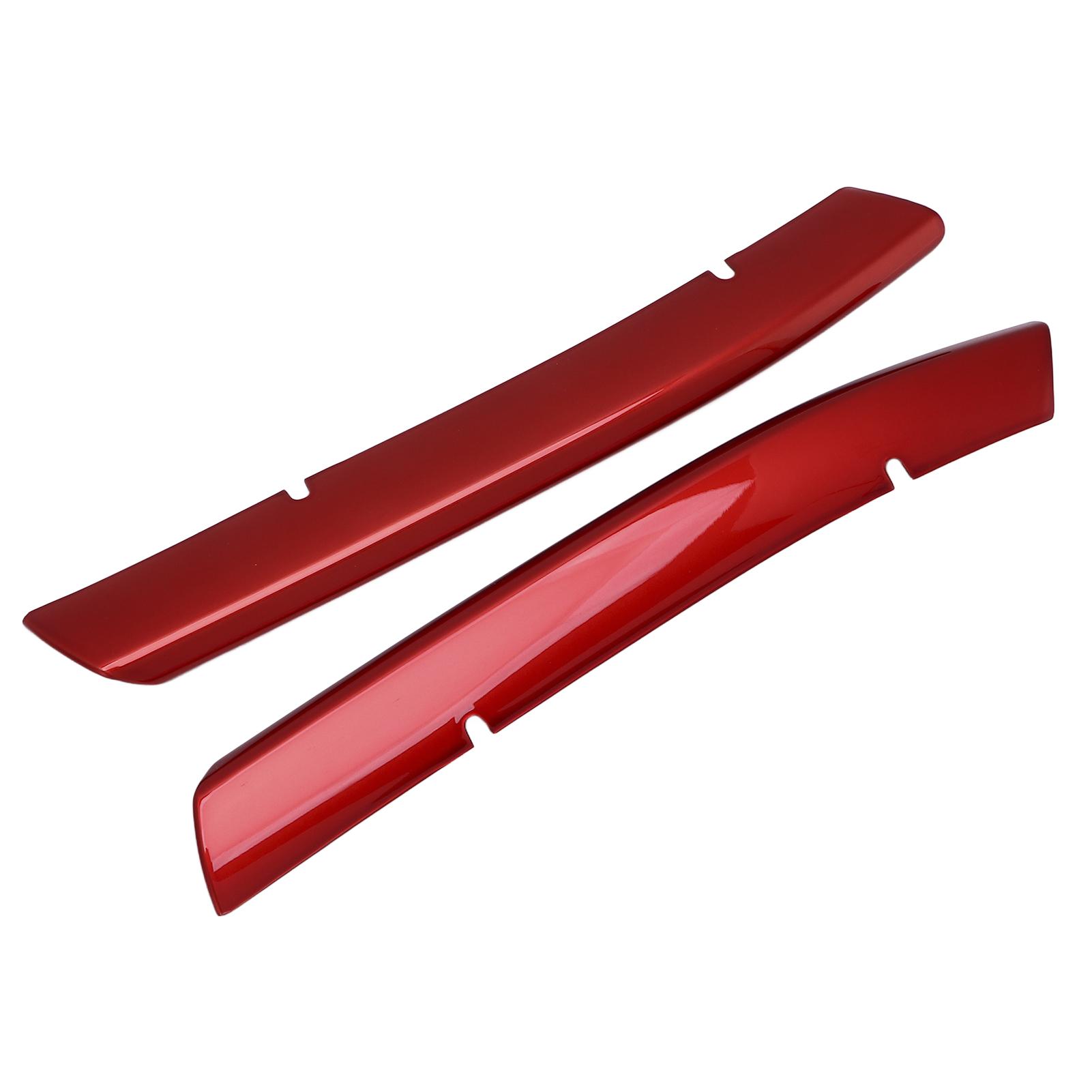 

2 шт. Красная нижняя отделка передней решетки, сменные автомобильные аксессуары для Mazda CX5 20172020