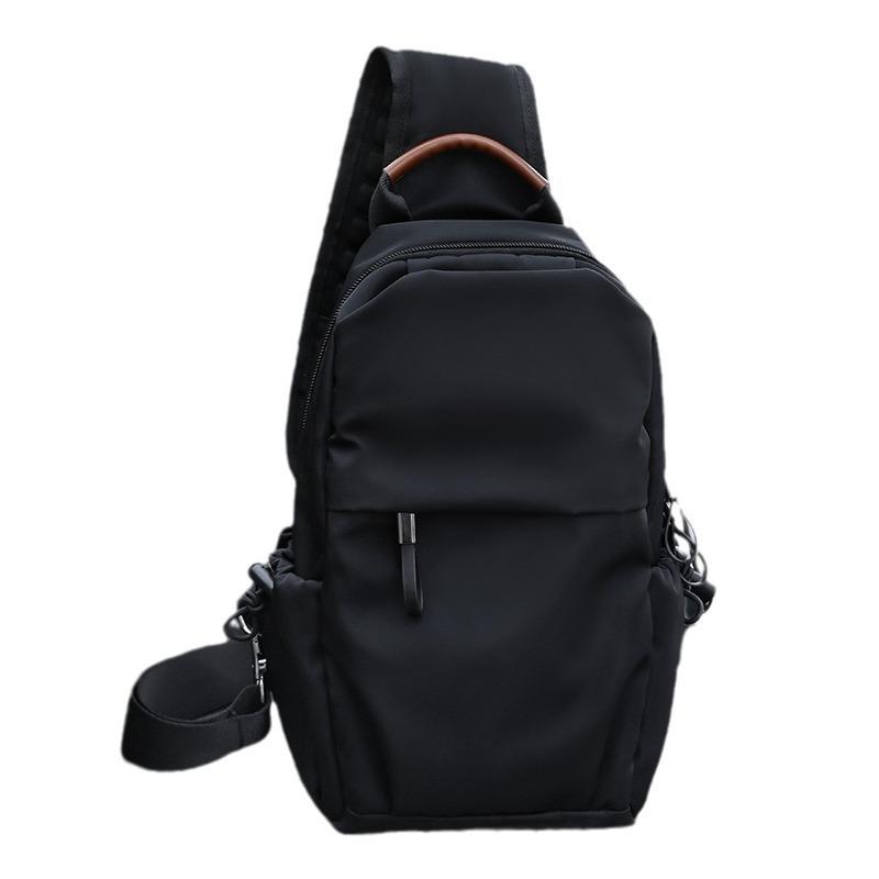 Chest Bag Backpack Large Capacity Casual Fanny Pack Shoulder Bag Sports Messenger Bag Men'S Bag