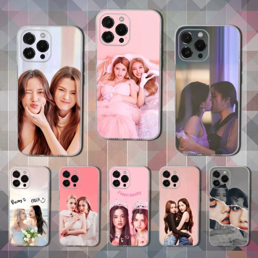 Pink Theory F-Freen B-Becky Phone Case For iPhone 16,15,14,13,12,11 Pro,Max,Plus,X,XS,XR,SE,Mini Transparent Soft Cover
