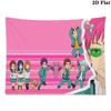 Saiki Wall Tapestry Aesthetic Wall Hanging Printed Fabric Blanket Decorative Tapestries for Bedroom Living Room Home Decor