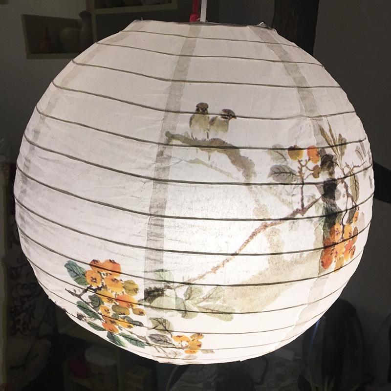 Ancient Style Lanterns: Japanese & Chinese Festive Paper Decorations