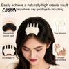 Heated Root Lifter 2Pcs Hair Volume Clip for Roots, Rechargeable Volumizing Tool Fine Instant Flat Hair, Cordless Comb with 2 Heat Settings