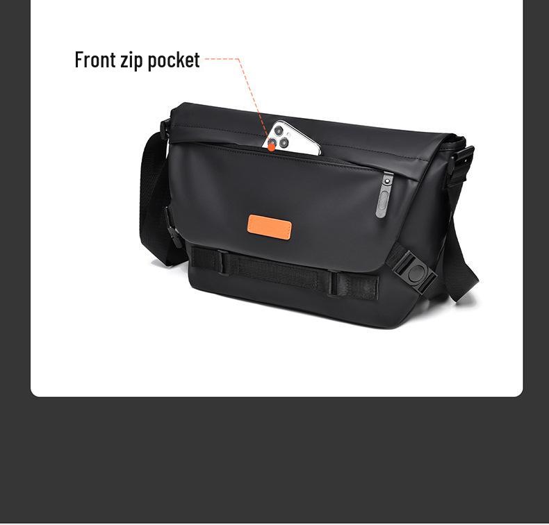 Men's Japanese Casual Trend Crossbody & Shoulder Bag - Functional, Large Capacity Backpack