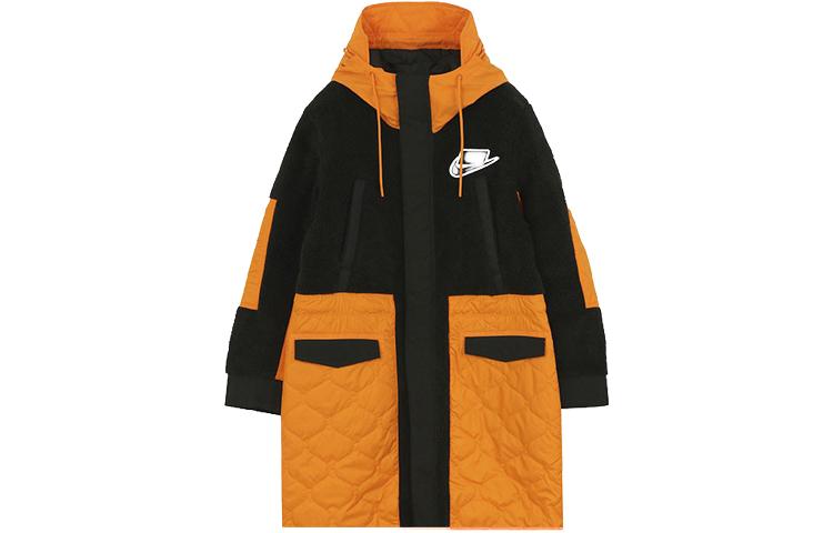 Мужская парка Nike Sportswear Sport Pack с синтетическим наполнителем, оранжево-желтая, BV4798-886 M