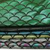 100x150cm Stretchy Laser Bronzing Decoration Mermaid Fabric DIY Stage Cosplay Costume Dance Shiny Swimsuit Material