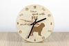Pug - Clock with Dog, Wooden Clock with Engraving, Personalised Clock by Art-Dog