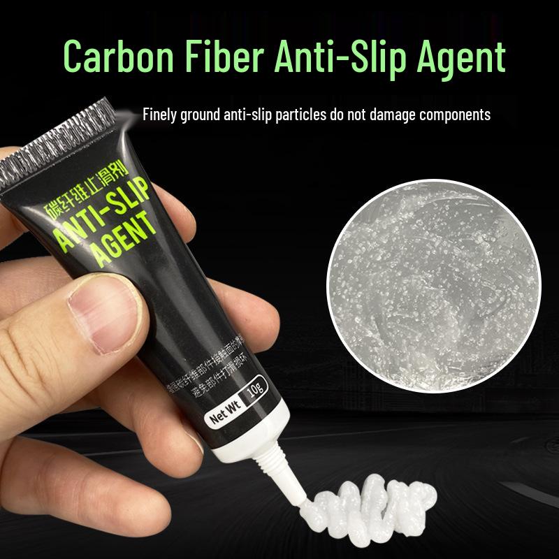 Carbon Fiber Anti-Slip Paste 10g for Bike Frames, Handlebars, & Seats