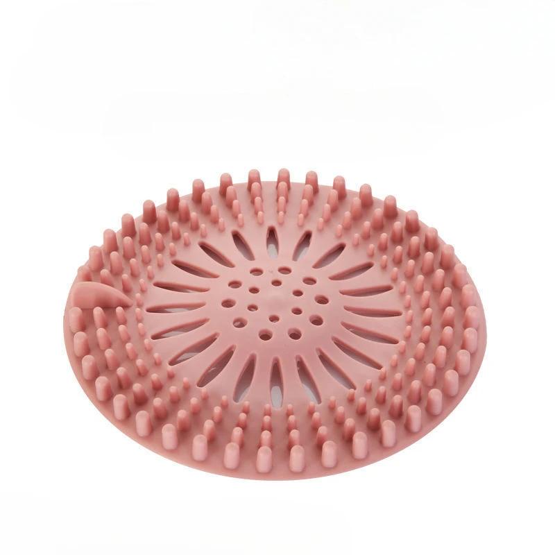 Hair Filter Sink Anti-blocking Shower Drain Covers Silicon Kitchen Deodorant Plug Strainer for Shower Drain Kitchen Accessories