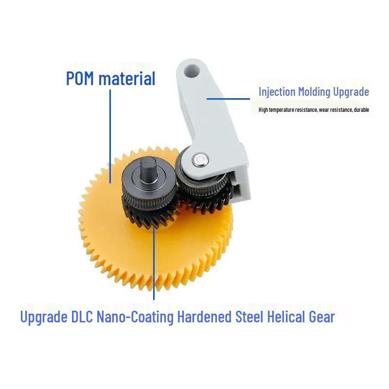 Huasu Tuozhu X1/P1/A1 Extruder Upgrade Gear: Hollow Hardened Steel for 3D Printers