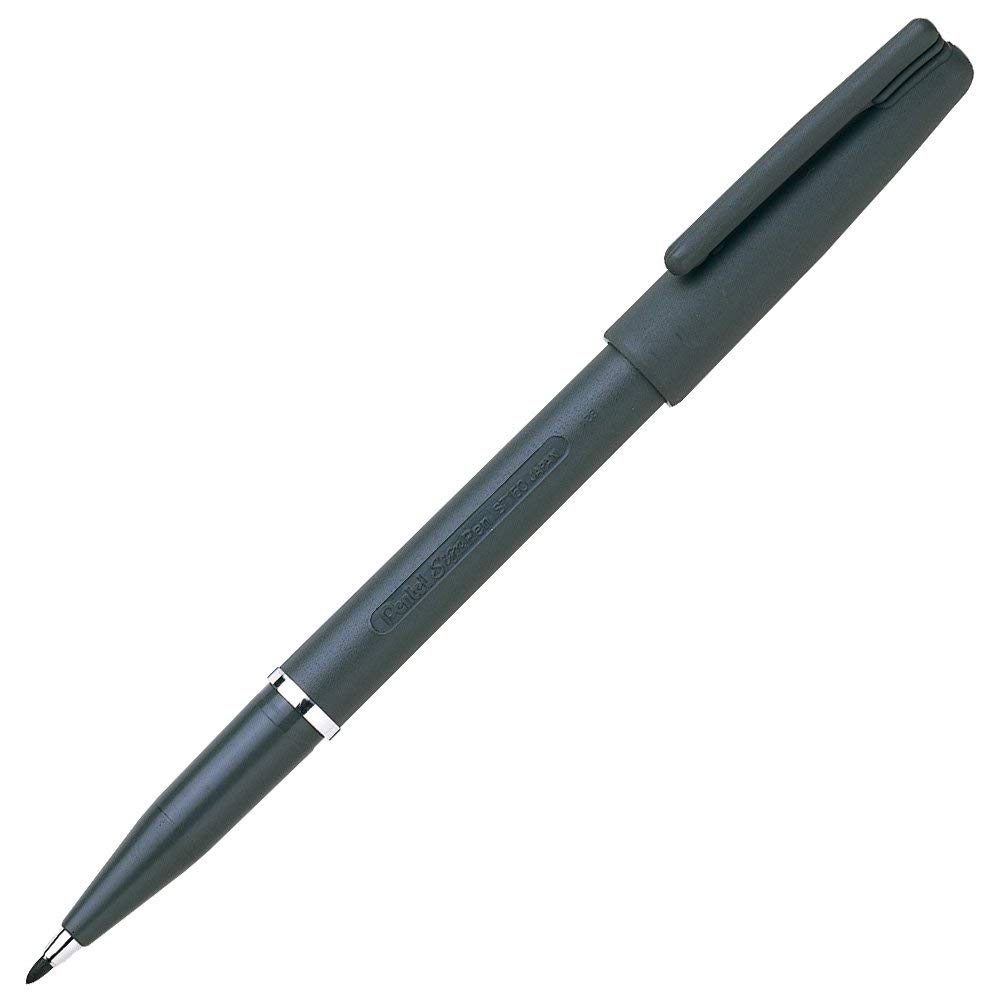 Pentel Postkarten Signierstift XST150A1 Schwarz