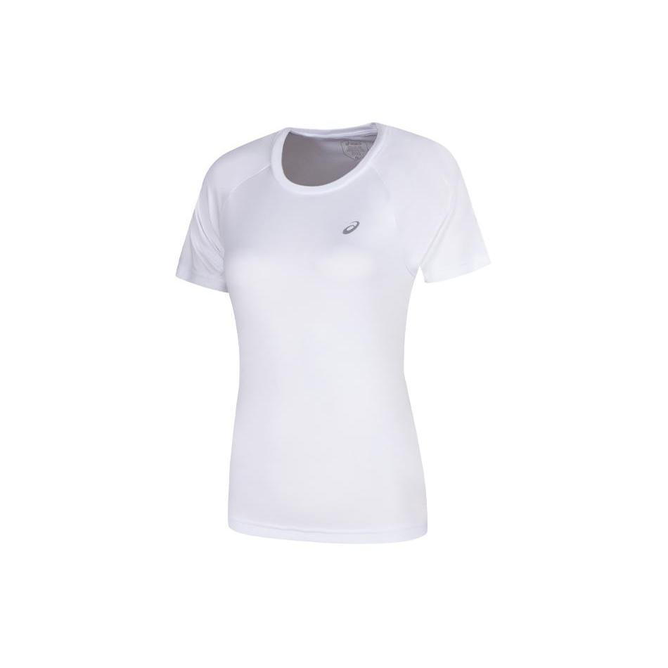 

New Asics Raglan Sleeve T Shirt Women s White 2012C697-100 XL