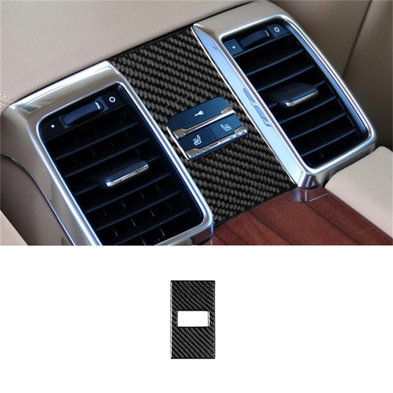 For porsche panamera 2010-2016 Carbon Fiber Interior Stickers Car Speedometer Center Shift Panel Decorative Accessories