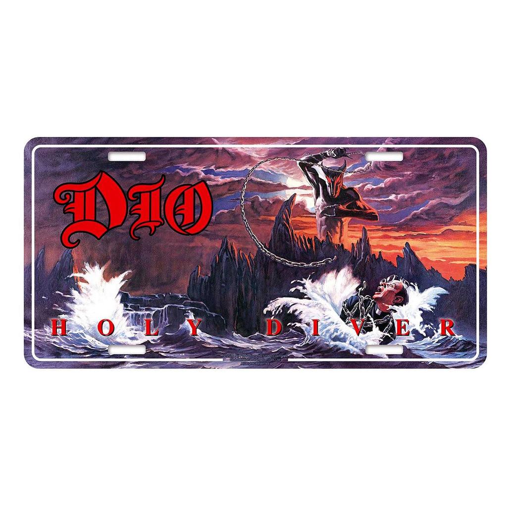 Dio Holy Diver Number Plate Sign