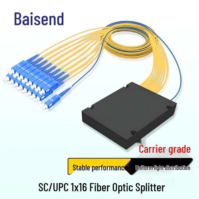 Boson Telecom-Grade Optical Fiber Splitter