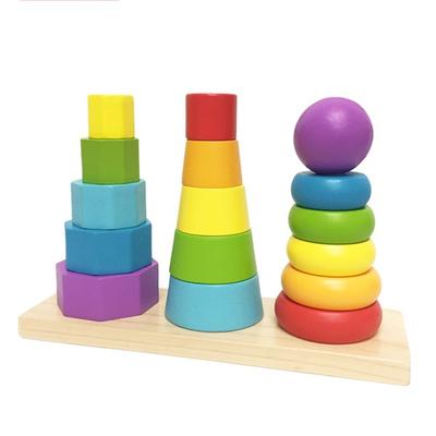 Tooky Toy Colorful Model Stacking Tower Korean Childrens Toys