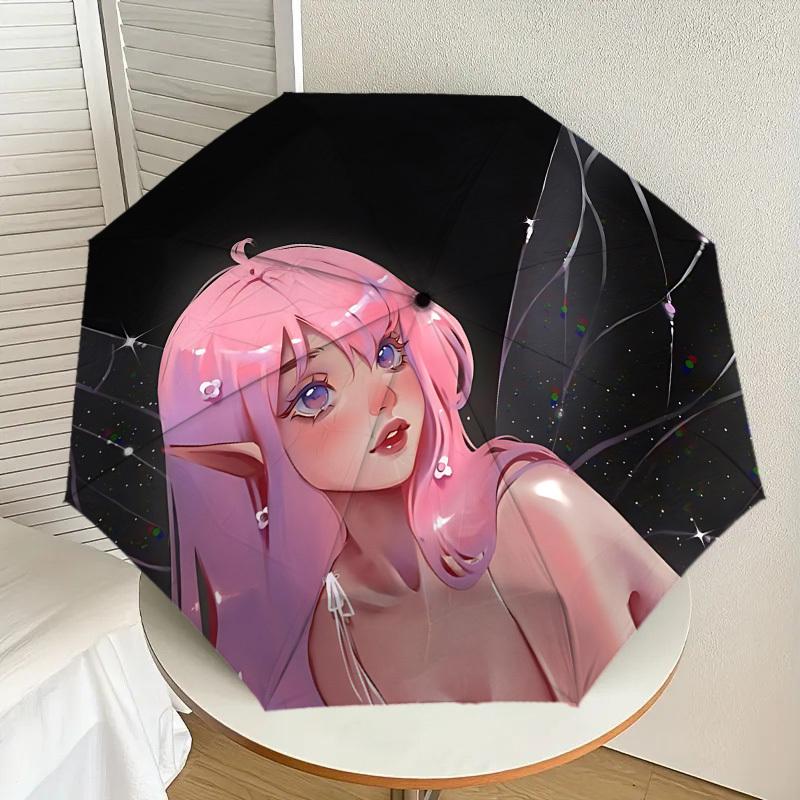 Enchanted Fairy Wings Umbrella: A Magical Companion for Outdoor Adventures   Auto Opening/Closing, Perfect Travel Accessory and Gift 107