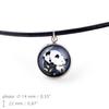 Dalmatian, Carriage Dog, Spotted Coach Dog – Necklace in a box, elegant decoration | Art-Dog