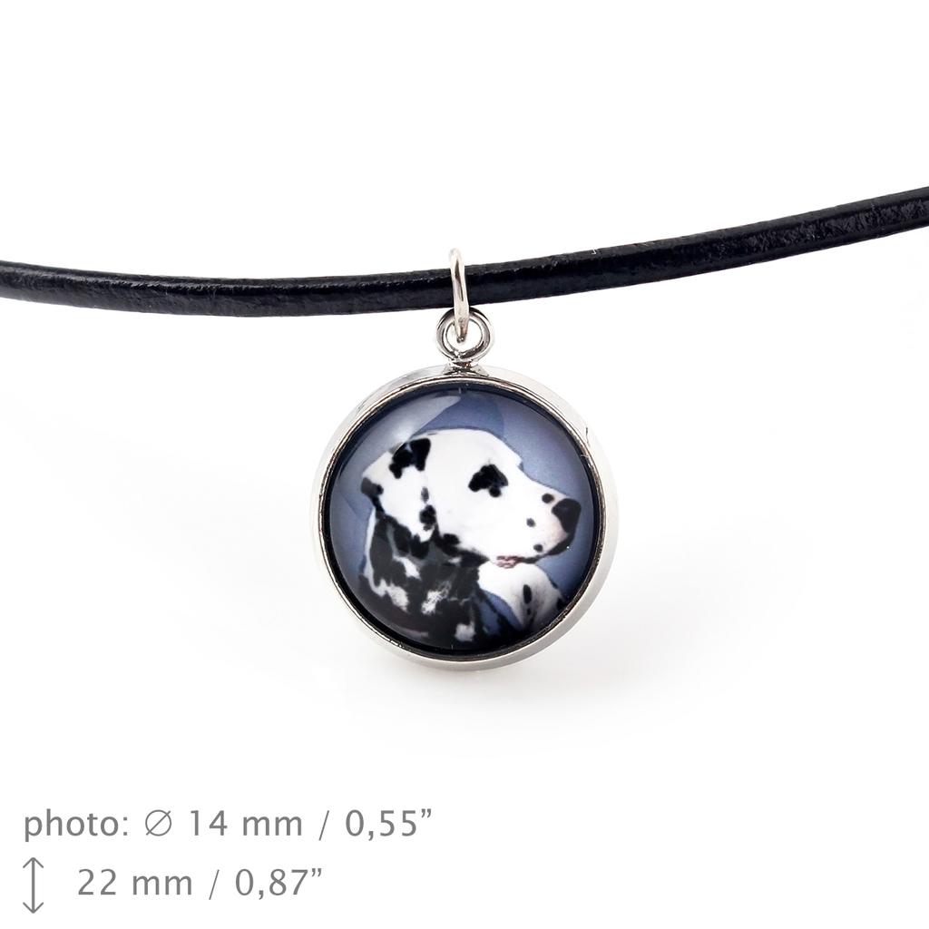 Dalmatian, Carriage Dog, Spotted Coach Dog – Necklace in a box, elegant decoration | Art-Dog