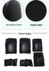 Padded Hand, Elbow, and Knee Protection Set for Ice Skating, Skateboarding, and Biking (6-Piece)